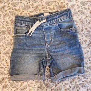 Kids Blue Denim Shorts